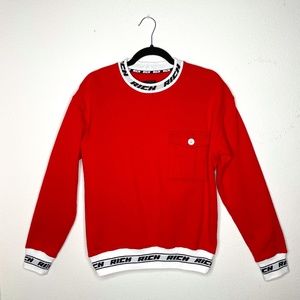 Joyrich red sweatshirt size small